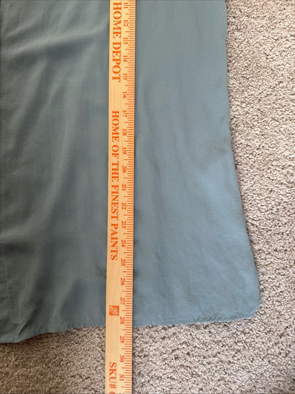 Eileen Fisher Flowy Light Blue Blous Sz 1X 100% Silk Classic Old Money Timeless - Picture 6 of 7
